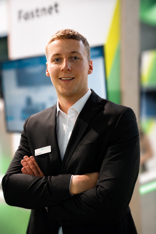 Eliah Staimer, Leitung Projektmanagement bei FASTNET GmbH